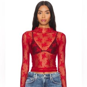 Free people  Lady Lux Layering Top NWT Size S